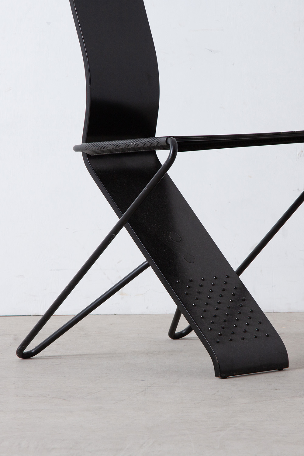 stoop | 'Impronta' Hight Back Chair by Pietro Arosio for Sorgente