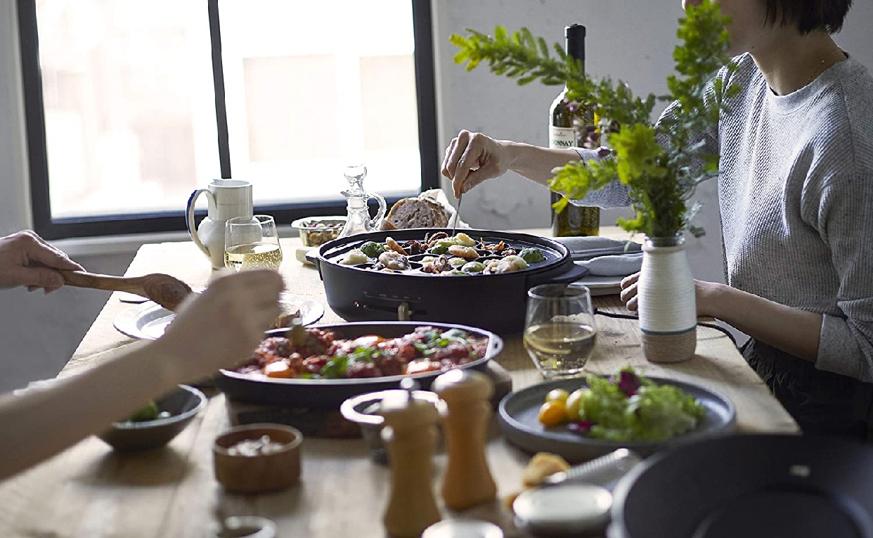 BRUNO(ブルーノ) オーバルホットプレート グレージュ BOE053-GRGの悪い