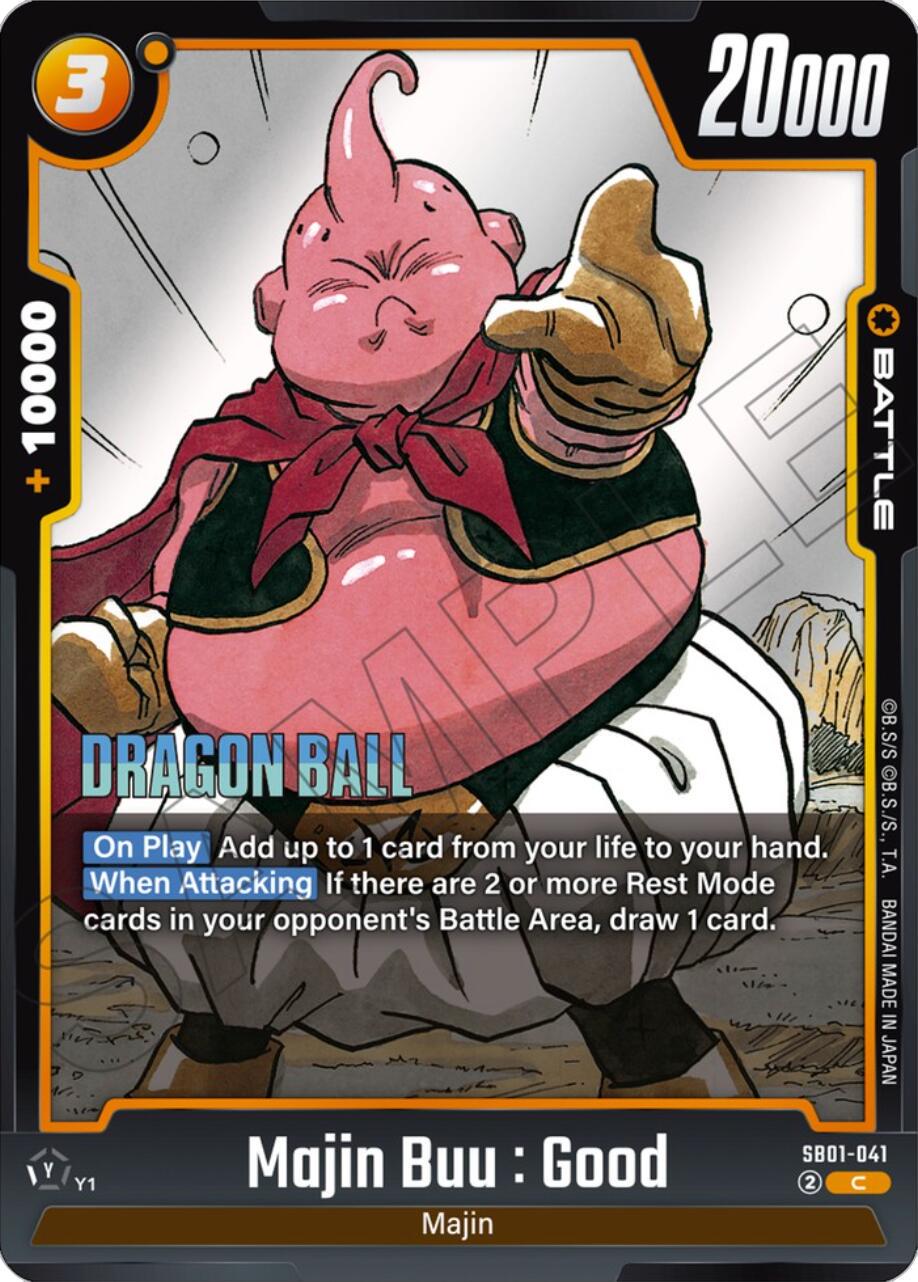 Majin Buu: Good SB01-041 Prices | Dragon Ball Fusion World Manga