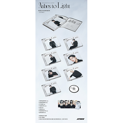 Ashes to Light【CD】 | ATEEZ | UNIVERSAL MUSIC STORE ANNEX