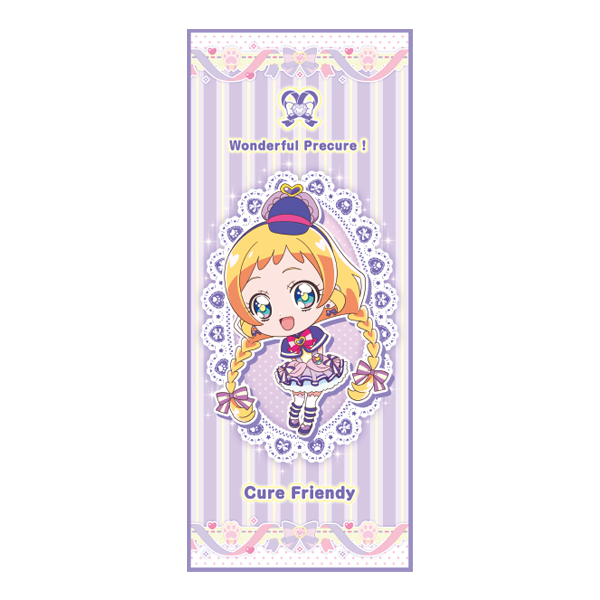 わんだふるぷりきゅあ！】 キュアフレンディ フェイスタオル: 雑貨