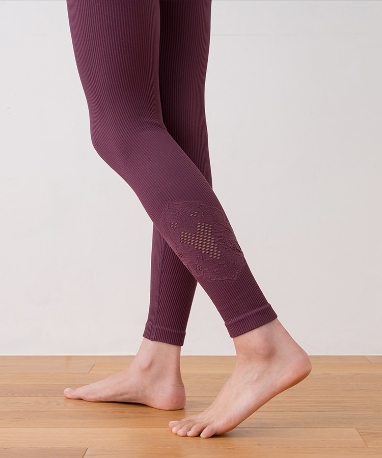 SUKALA】アクティブデイジーレギンス(S・Lサイズ ブラック