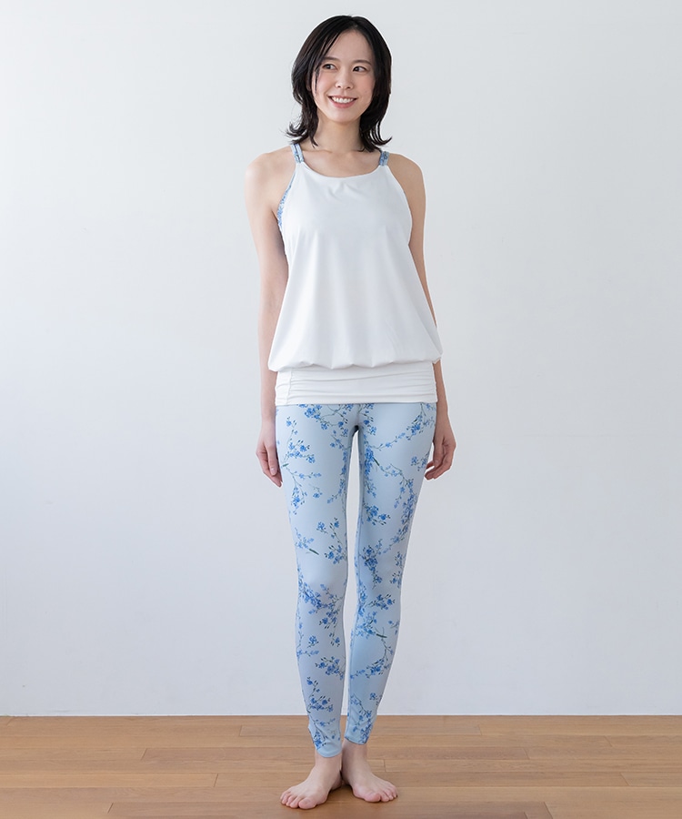 SUKALA】スプリングフラワーカバーキャミソール(XSサイズ パンジー