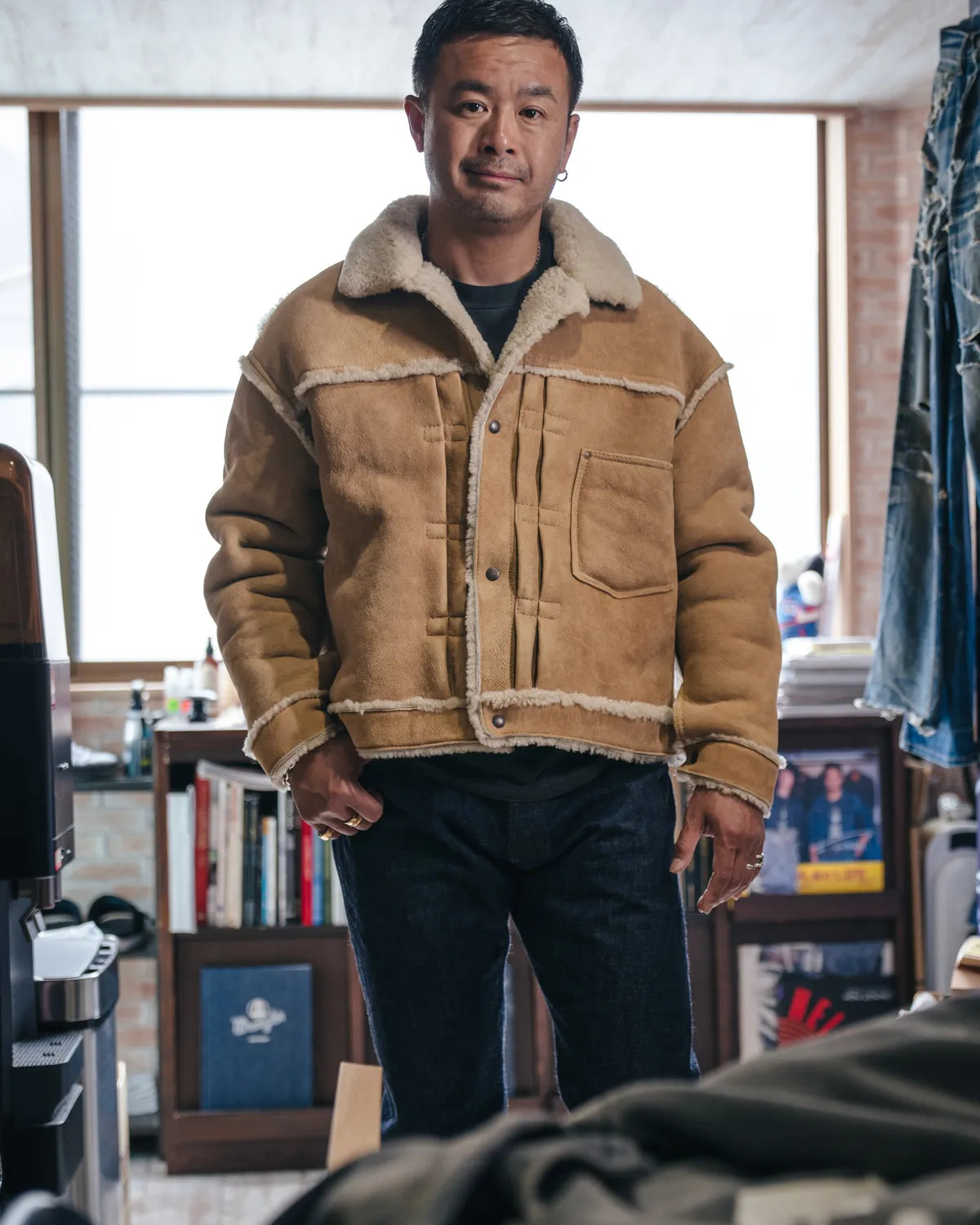 SAINT M×××××× (セントマイケル) / × BerBerJin / BB_MOUTON JACKET