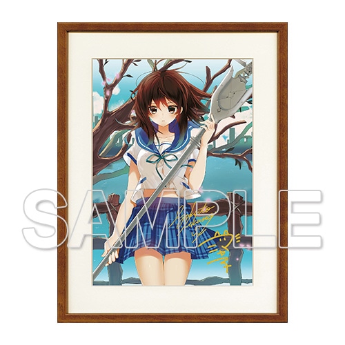 蔵出し】『ストライク・ザ・ブラッド』 著者＆イラストレーター箔押し