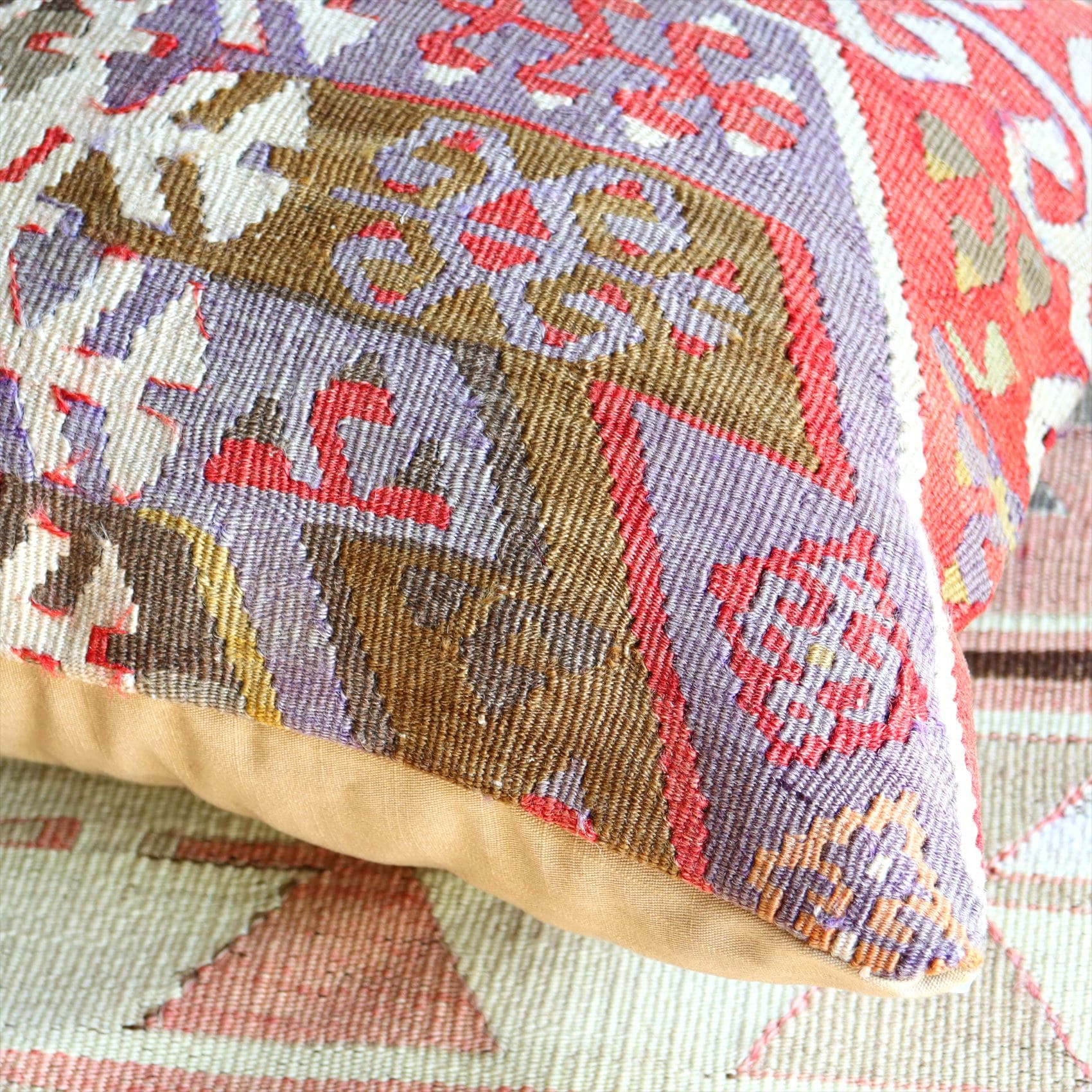 キリムスタイル / クッションカバー 50×40cmサイズ オールドキリム