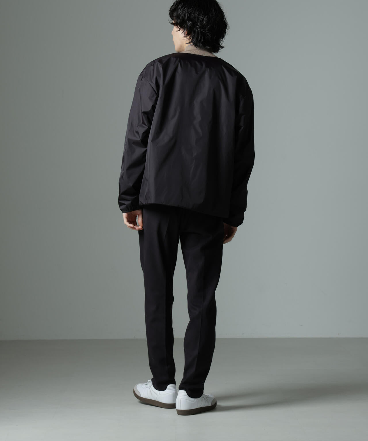 MC」coveross(R) TECH WARM 裏起毛 ツイル イージー スラックス