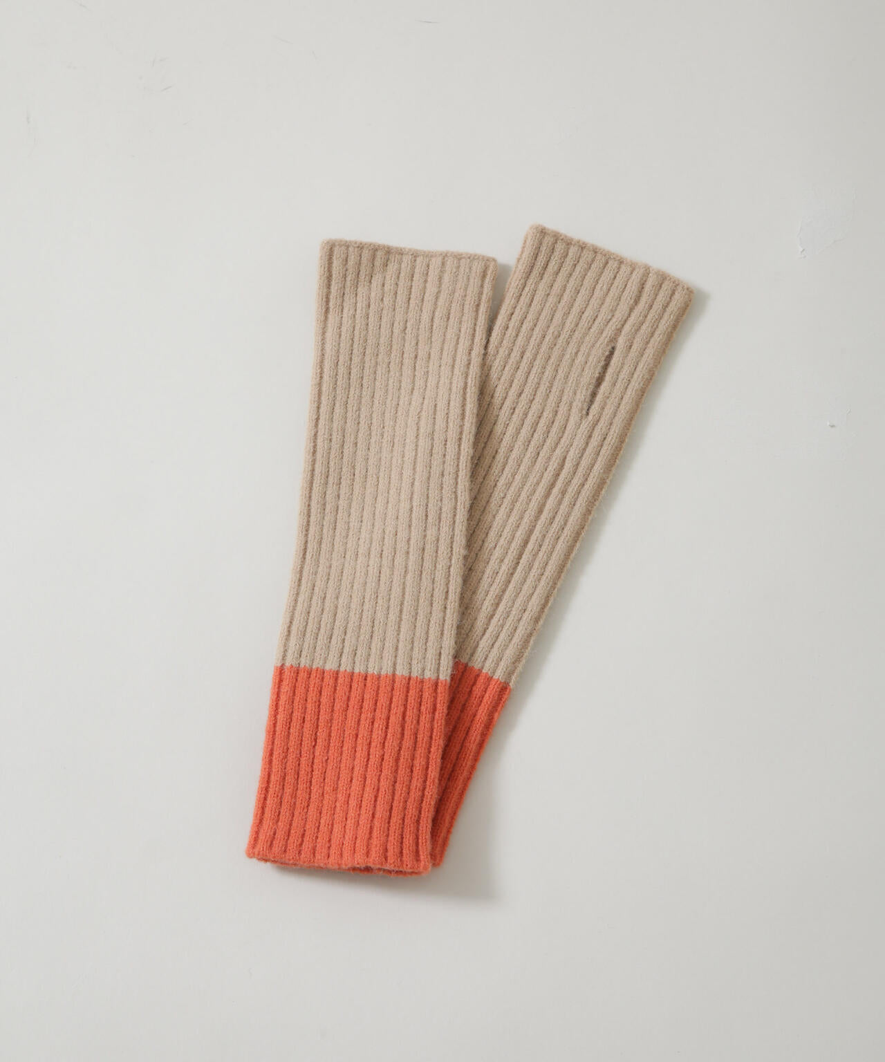 バイカラー アームウォーマー