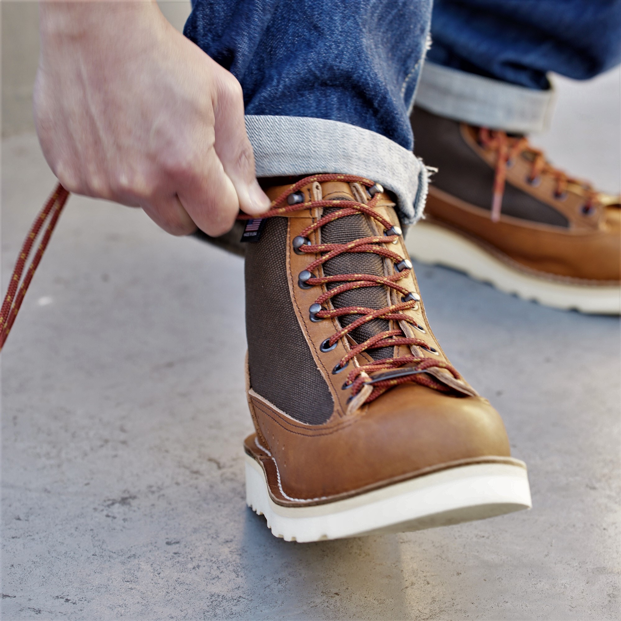 DANNER 30484 WESTSLOPE(6h(24.5cm) BROWN): Danner｜ダナーWHITE&