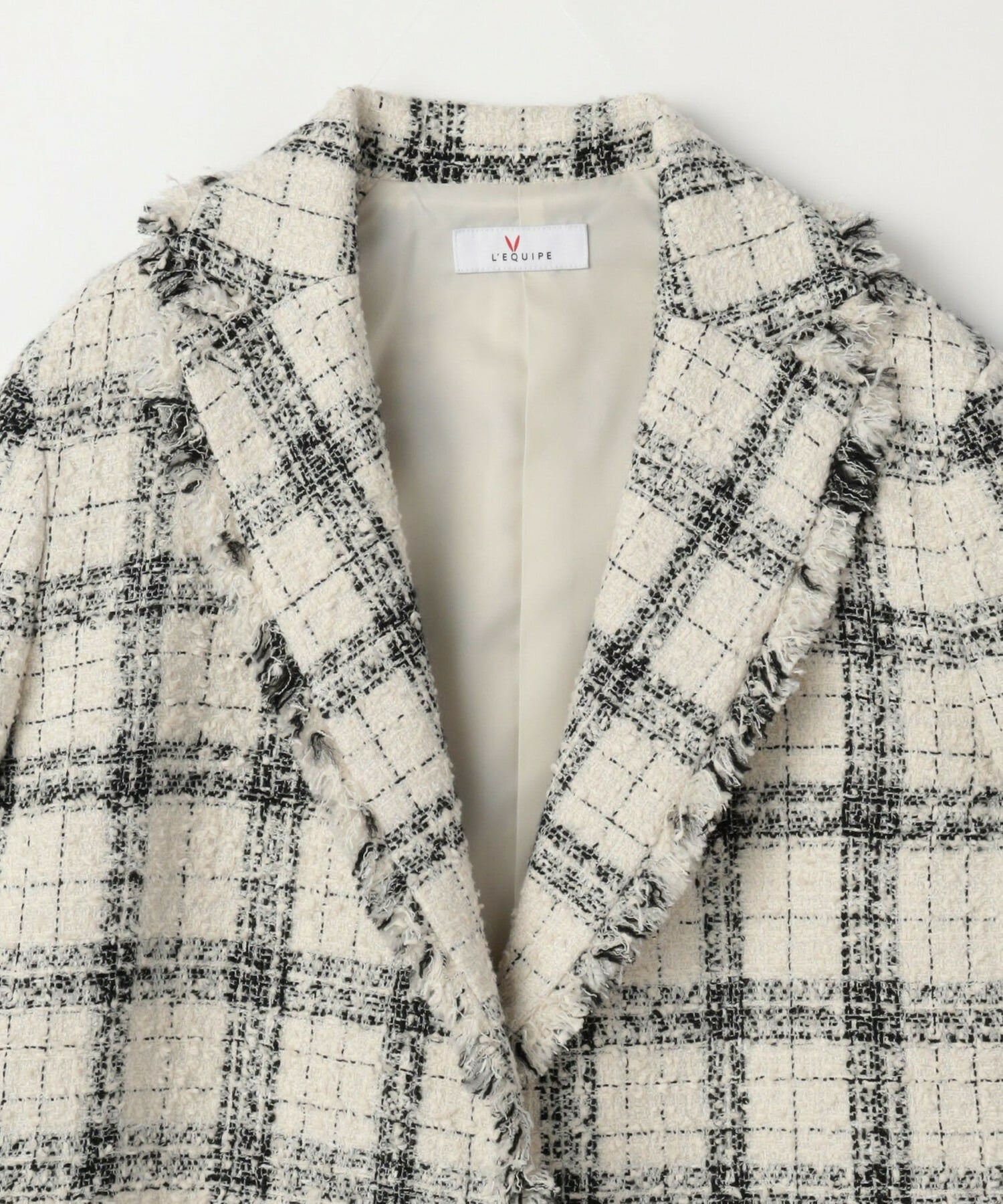 クロワッサンno.1127掲載］ツイードチェックジャケット｜BIGI online