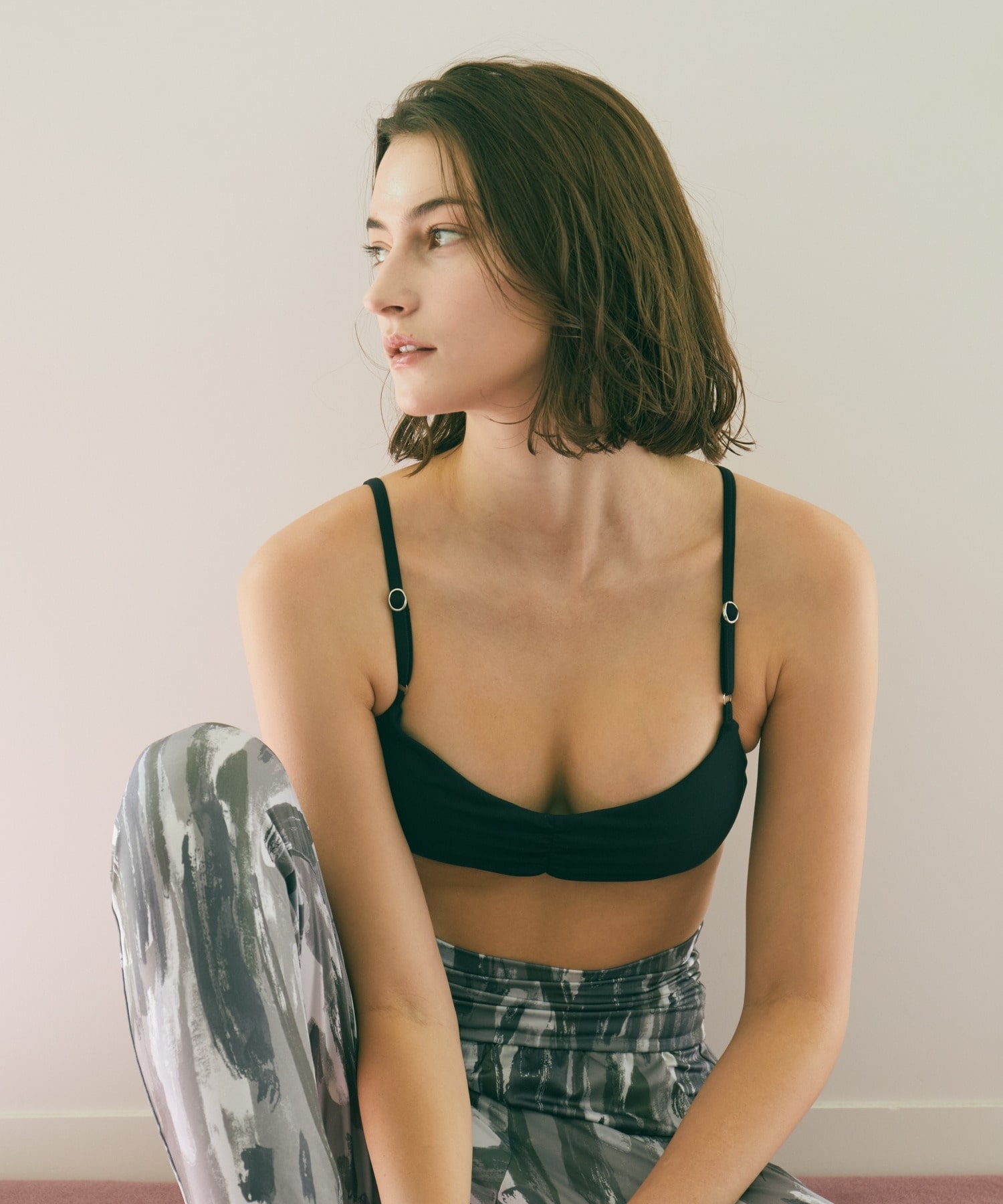 YOGA FITバンドゥブラトップ/パット付き・UVカット・吸汗速乾