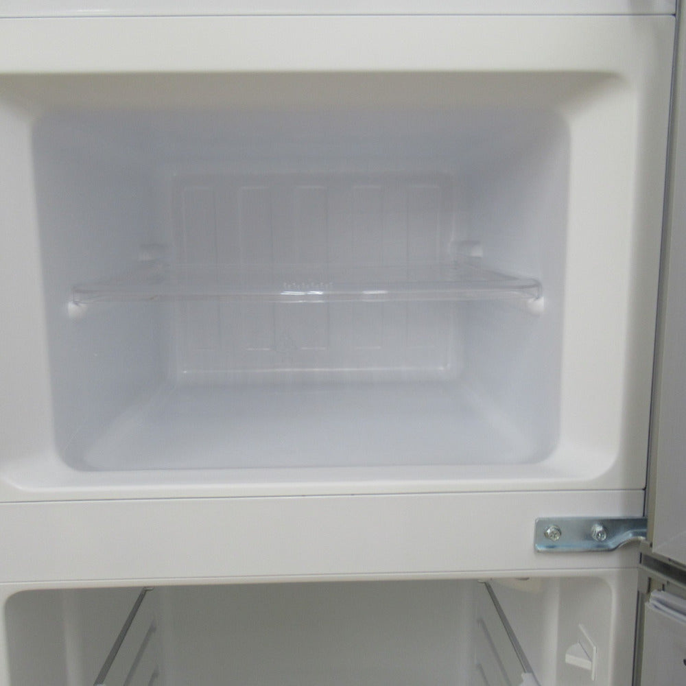 SHARP シャープ 冷蔵庫 118L SJ-H12D-S 2ドア シルバー 2018年製