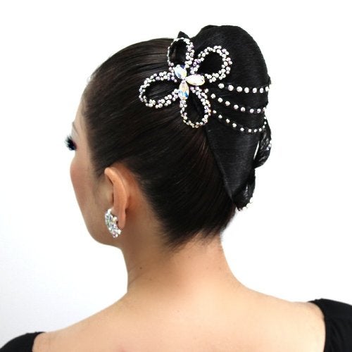 スタンダードにぴったり！社交ダンスのヘアスタイル シニヨン新作 | 多