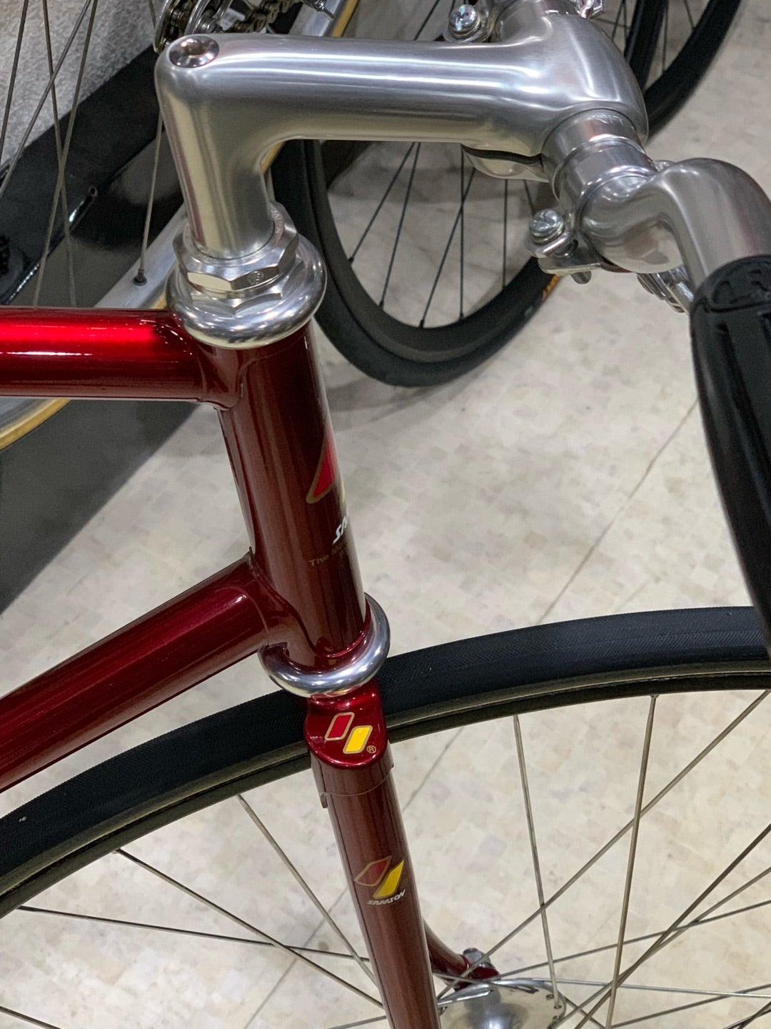 □ SAMSON NJS ピスト 極上品 □ | □ レストアの森shinkaiサイクル □