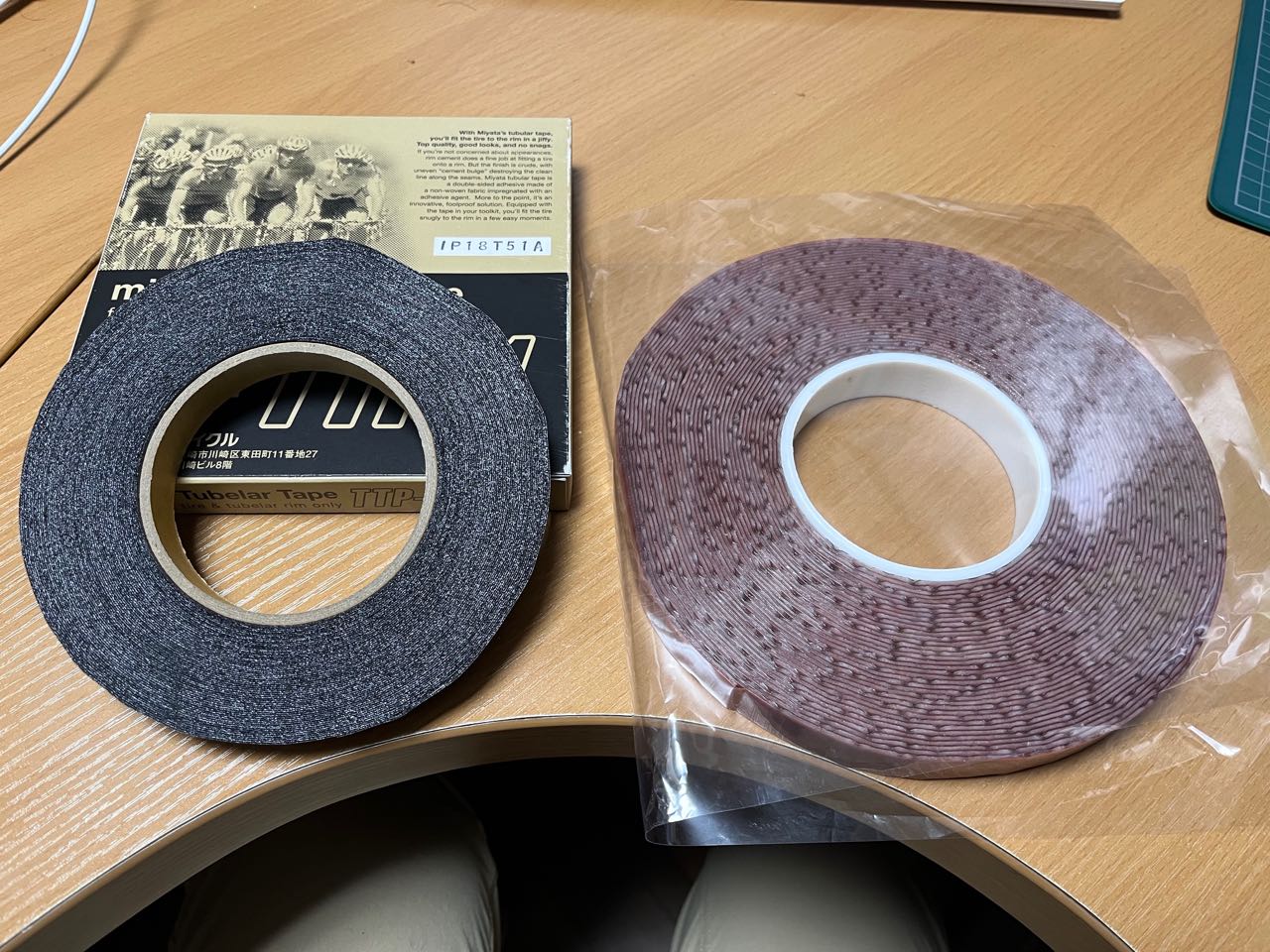 イタリア製のチューブラーテープ。 | CAMBIO工房