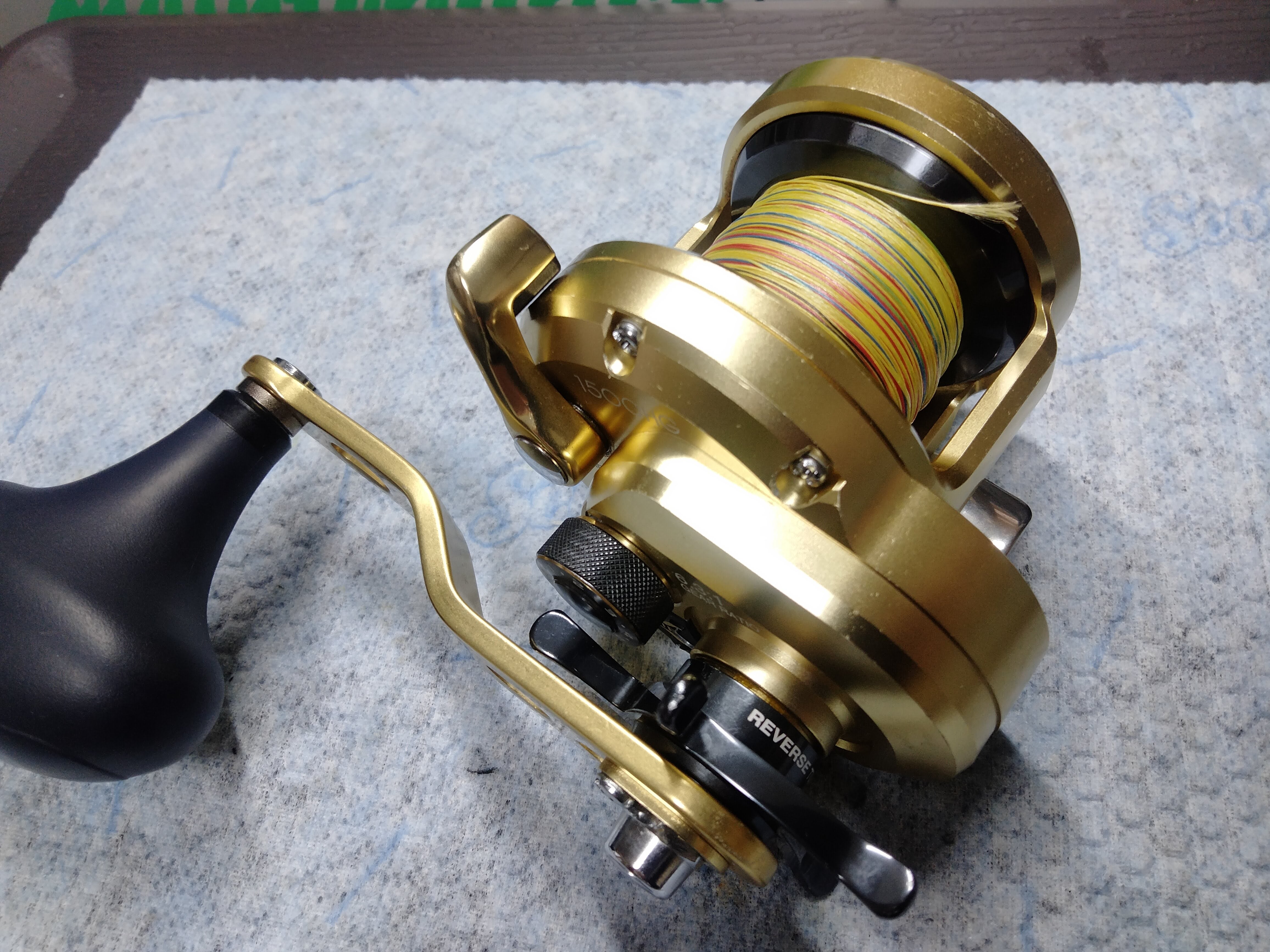 14オシアジガーリミテッド1500HG整備その② | reelmaintenance