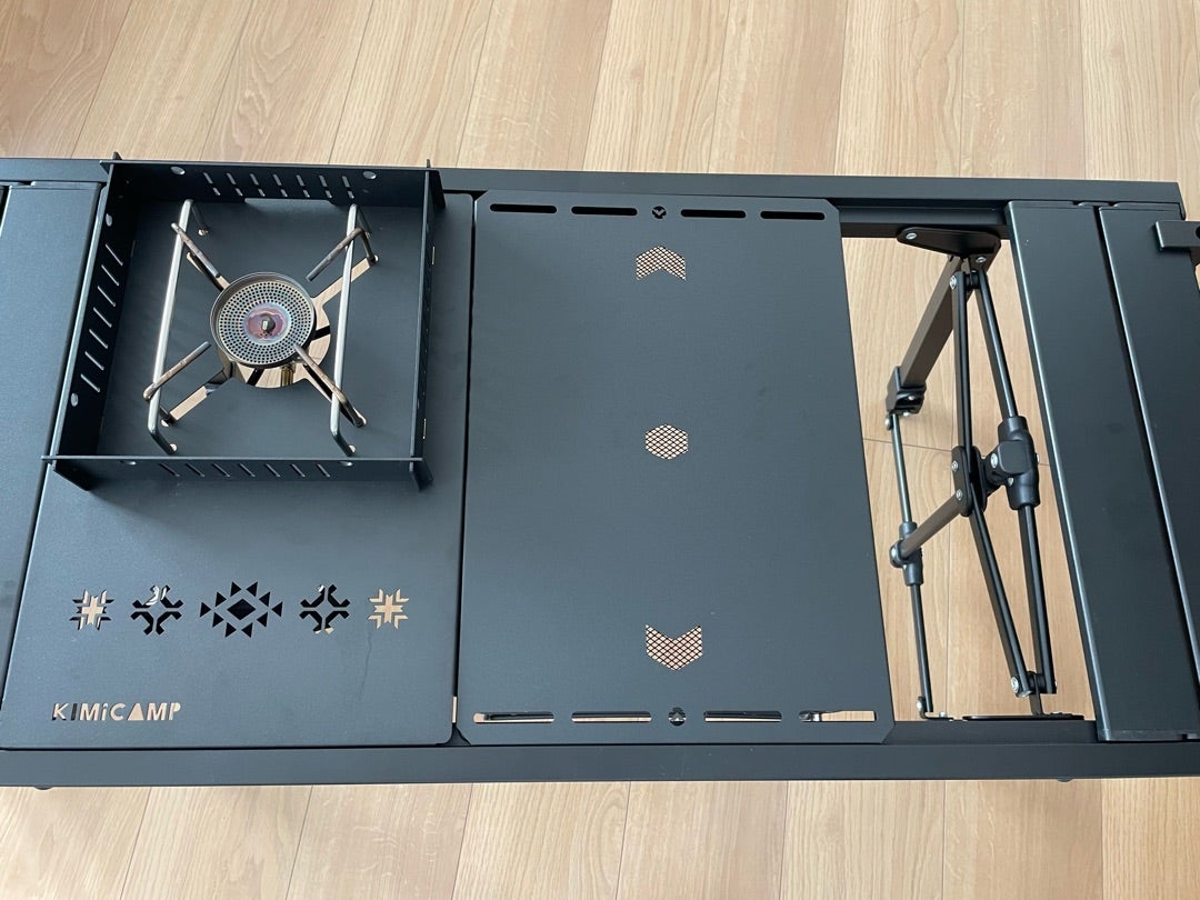 IGTテーブルにセットし損ねた水切りラックの行方 | ワンオペキャンプ