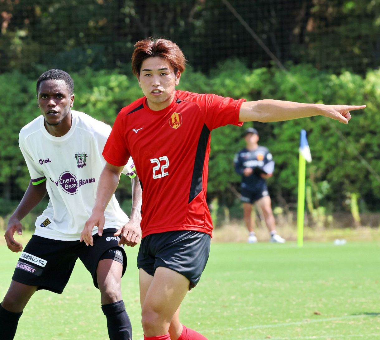 ◇名古屋グランパス、J2藤枝と練習試合は2－2のドロー【フォト