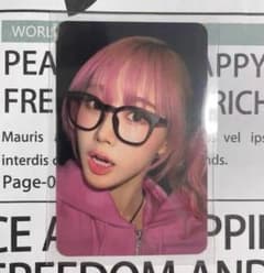 aespa ピンクフーディー トレカ ジゼル - メルカリ