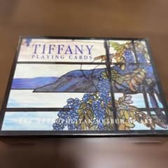 未開封！メトロポリタン美術館TIFFANY ステンドグラス トランプ 1992年