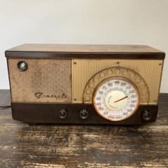 ゼネラル 真空管ラジオ 昭和レトロ アンティーク 木製 スーパーラジオ