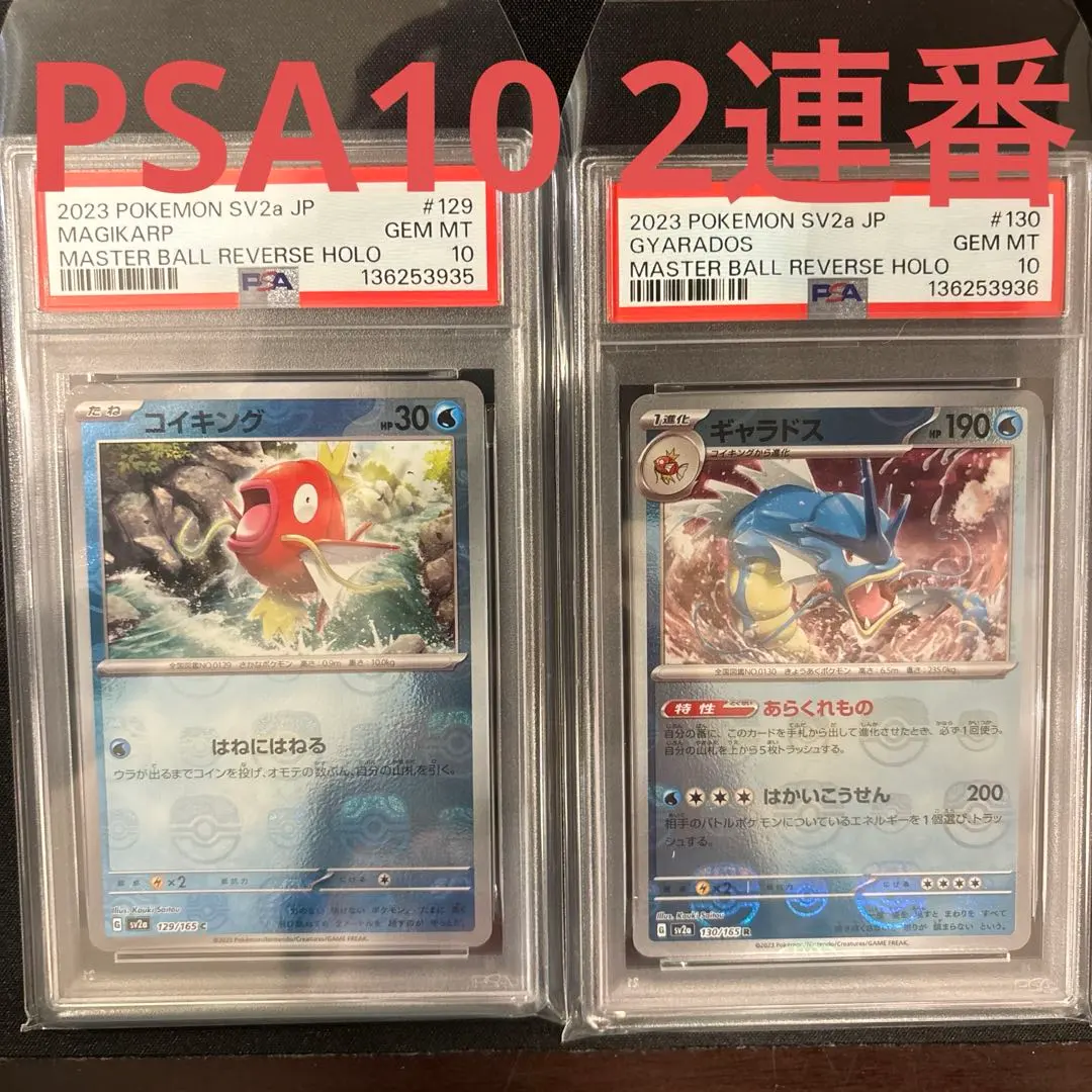 2026年最新】ギャラドス マスターボール psa10の人気アイテム - メルカリ
