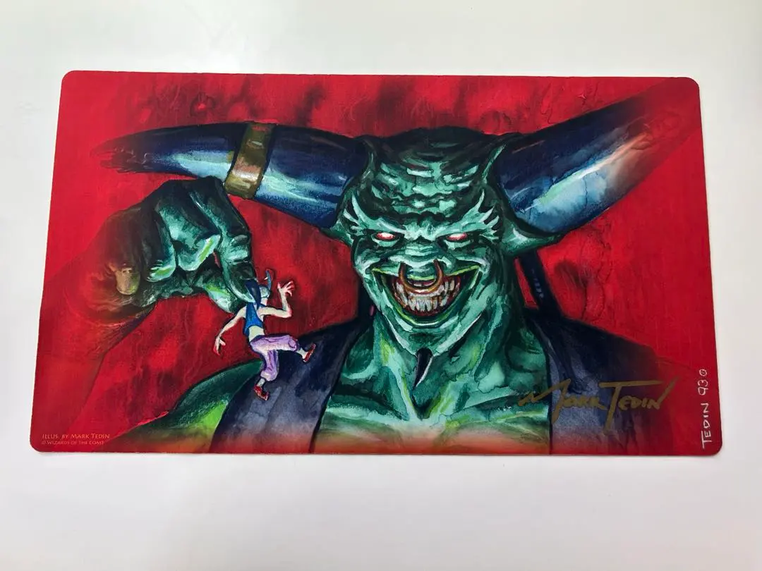 プレイマットJuzam Djinnサイン&ナンバリング入り500枚限定