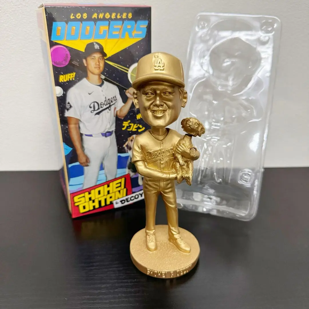 2026年最新】大谷翔平 デコピン ボブルヘッド ゴールドの人気アイテム