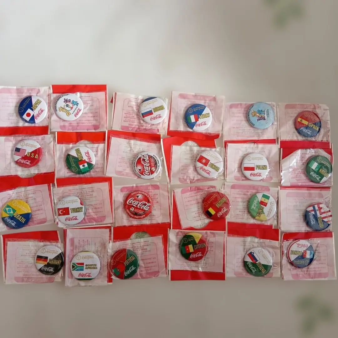 2026年最新】コカコーラ ワールドカップ バッジ 2002の人気アイテム