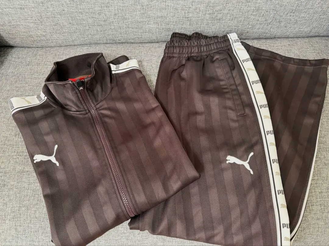2026年最新】puma ジャージ 上下 茶色の人気アイテム - メルカリ