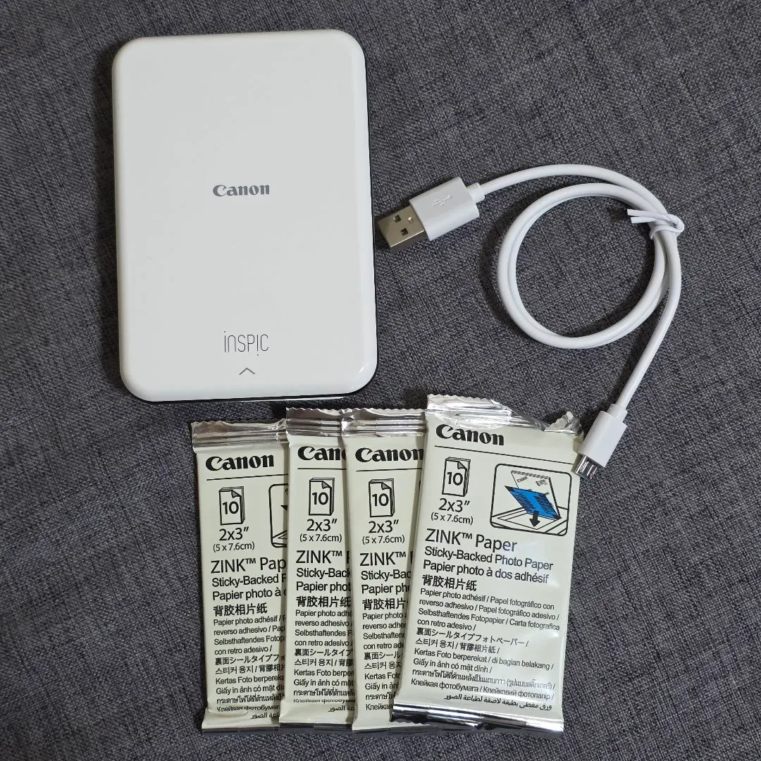 2026年最新】Canon スマホプリンター iNSPiC PV-123-GD 写真用