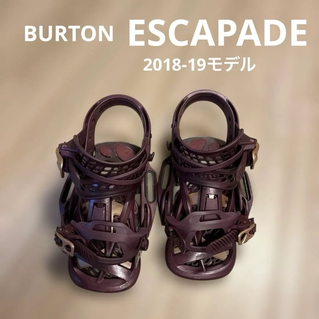 BURTON ESCAPADE 2018-19 款女款M 碼‐ Mercari 日本最大二手網購平台