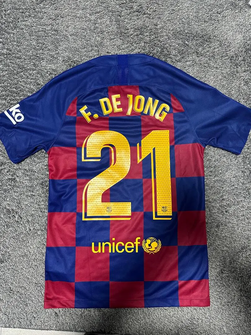 2026年最新】フレンキーデヨング ユニフォームの人気アイテム - メルカリ