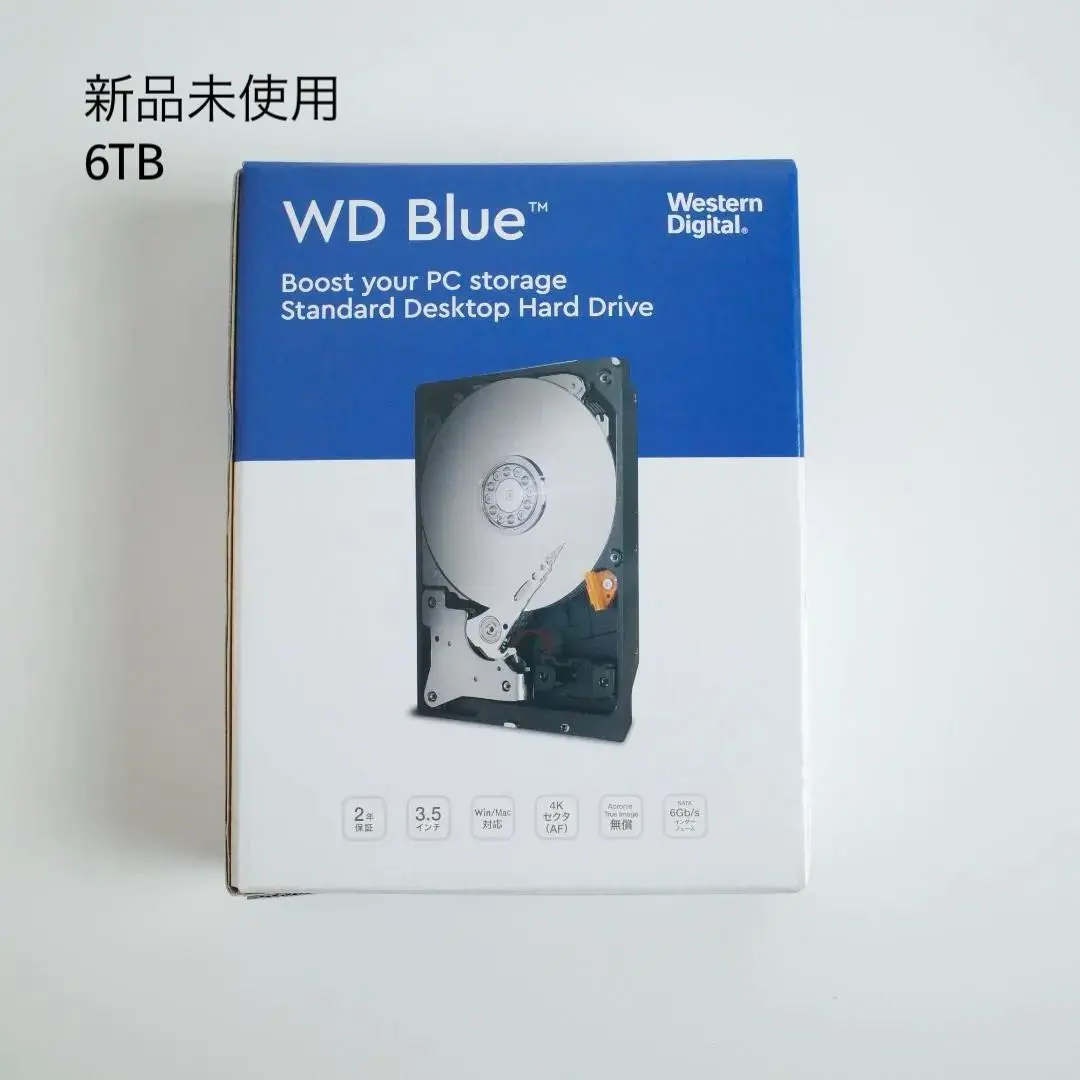 2026年最新】Western Digital 3.5 HDD 6TB WD60EZAXの人気アイテム