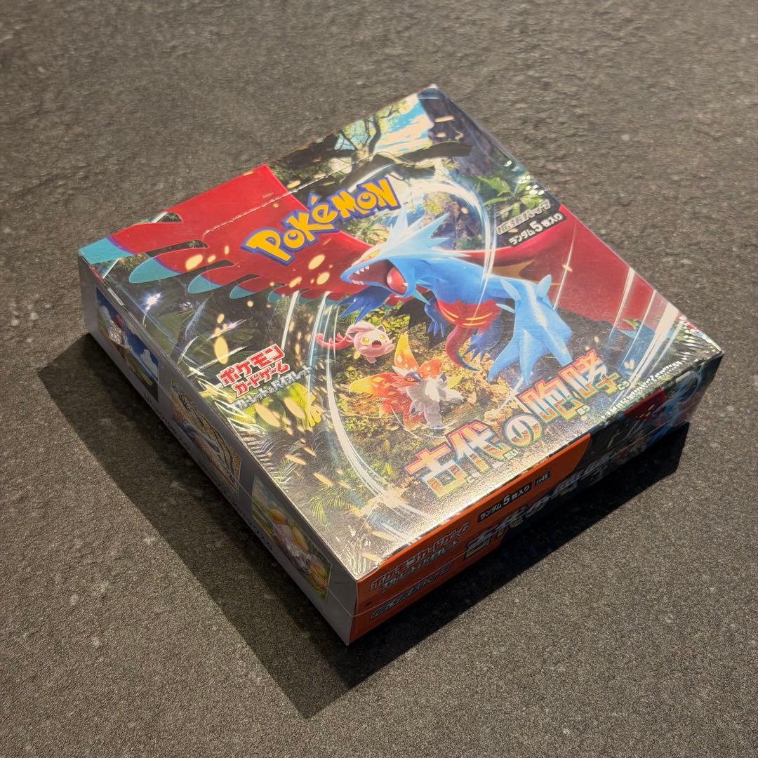 ④【新品未開封 シュリンク付き】 1box 古代の咆哮 ポケモンカード