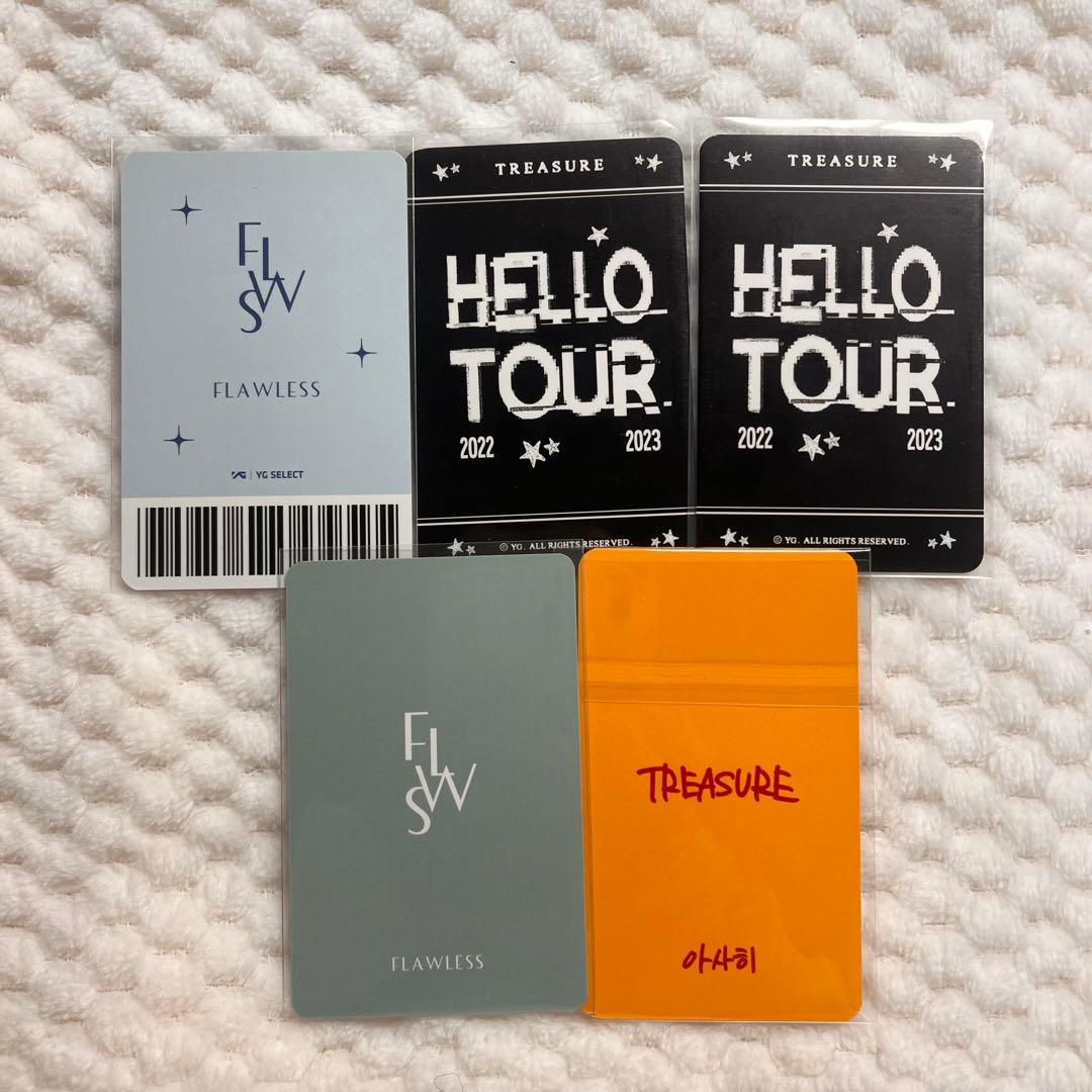 treasure アサヒ FLAWLESS お守り トレカ - メルカリ