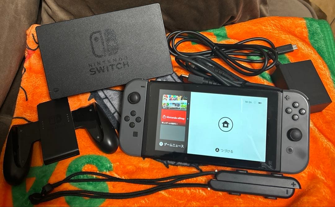 Switch 本体 周辺機器 付属品 訳あり 特価 ゲーム 機 美品 箱無し Nintendo Switch 新品 任天堂 Joy-Con (L) (R) グレー/スイッチ本体