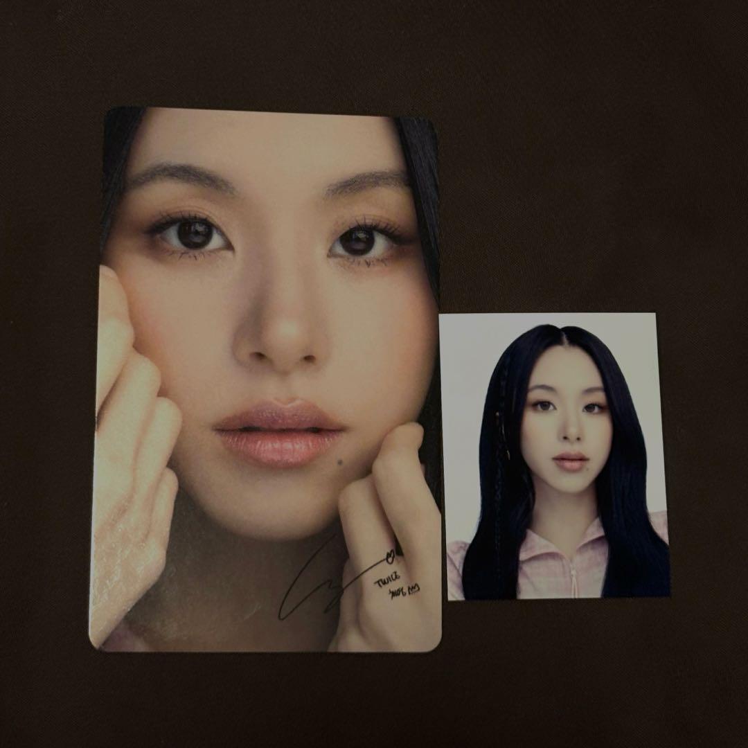 kissing heart TWICE チェヨン トレカ 証明写真 - メルカリ