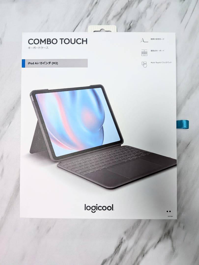 【美品】Combo Touch（iPad Air 13インチ M2用） ロジクール Combo Touch(iPad Air 13インチ M2用)iK1277GRA IK1277GRA