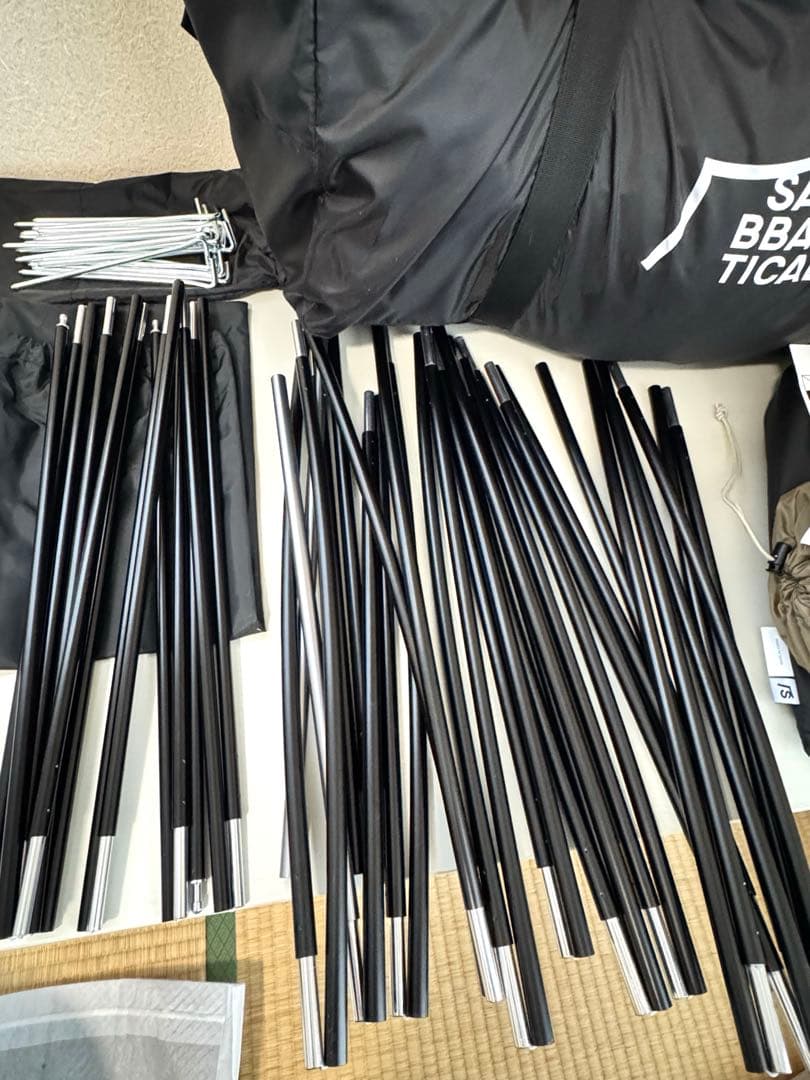 美品 サバティカル ギリアプラス フルセット グランドシート×2 ルーフ