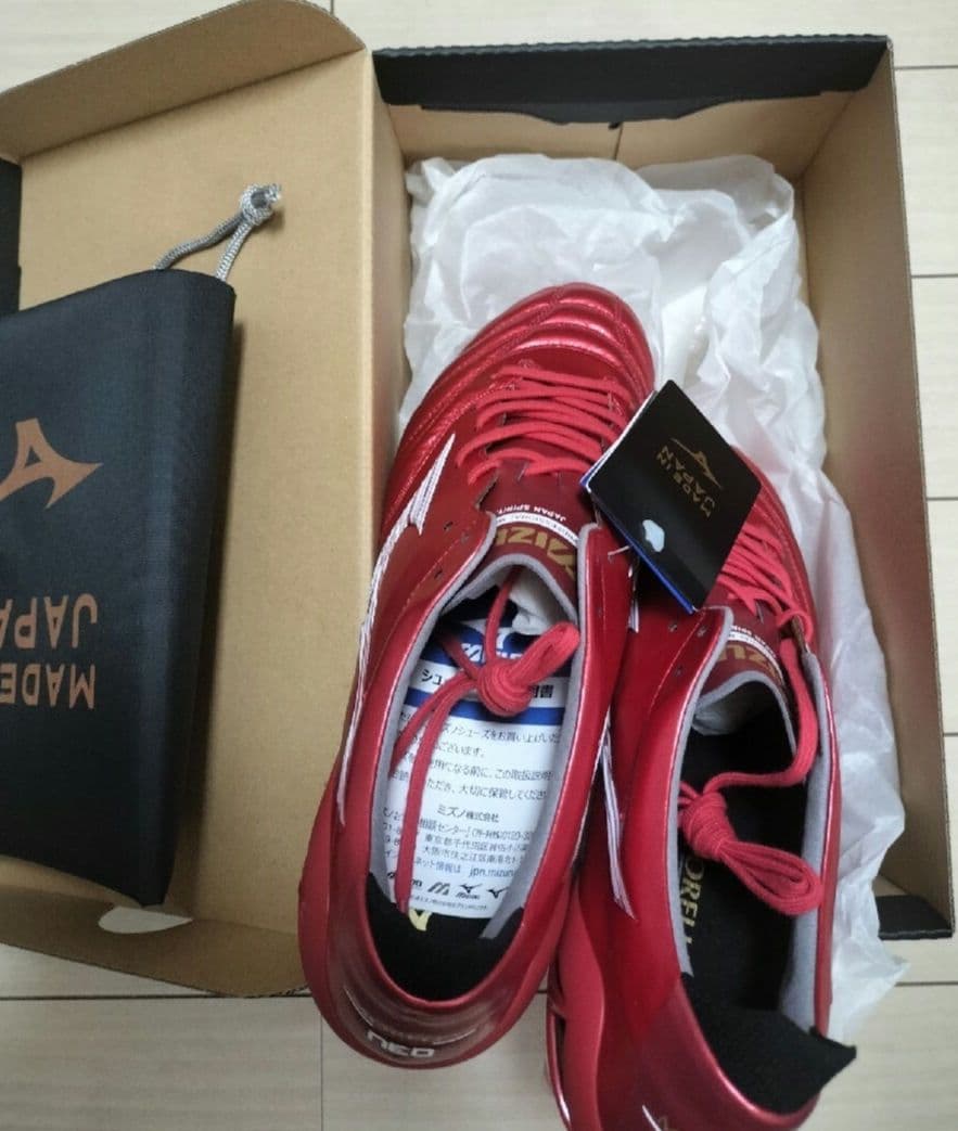 ③27cm　40周年限定　モレリア　ネオ4　JAPAN RubyRedPack ルビーレッドパック（新作・限定） - モレリア40周年記念｜サッカー