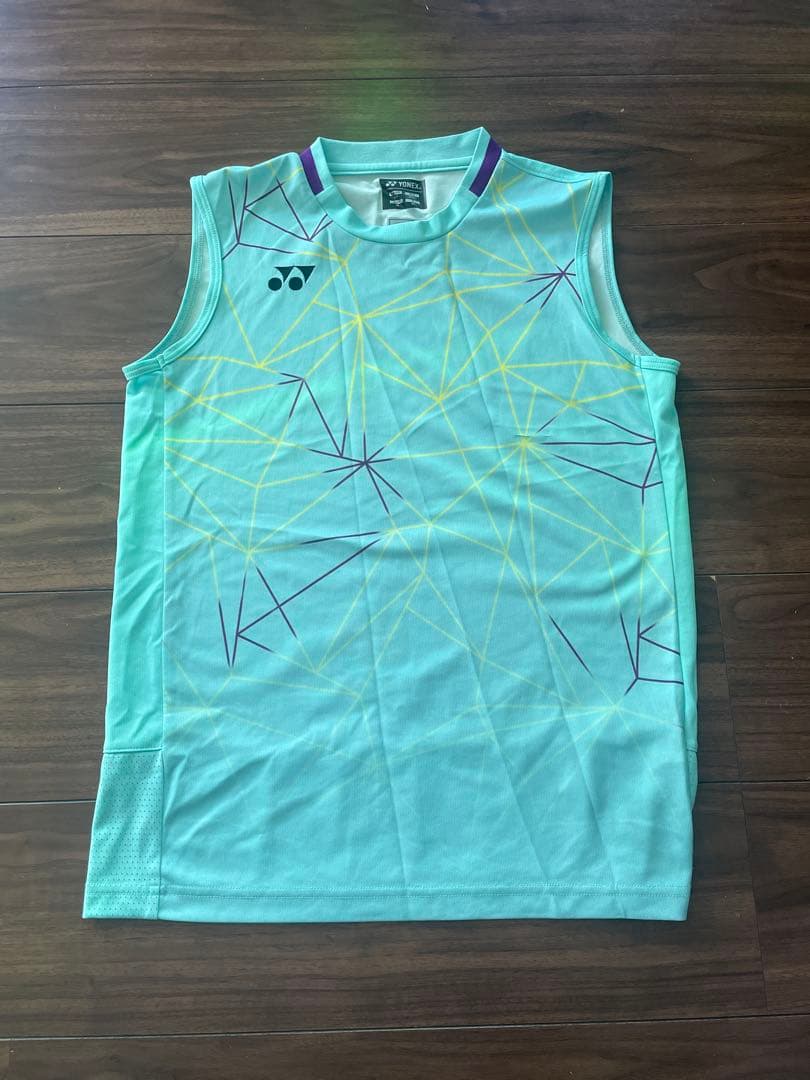 YONEX バドミントンウェア ユニフォーム　メンズ　ノースリーブ　SS 楽天市場】ヨネックス バドミントンウェア ゲームシャツ(ノースリーブ