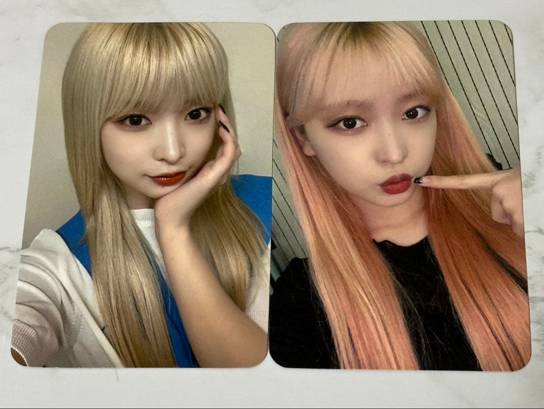 Billlie DMM ハルナ トレカ 2枚セット - メルカリ