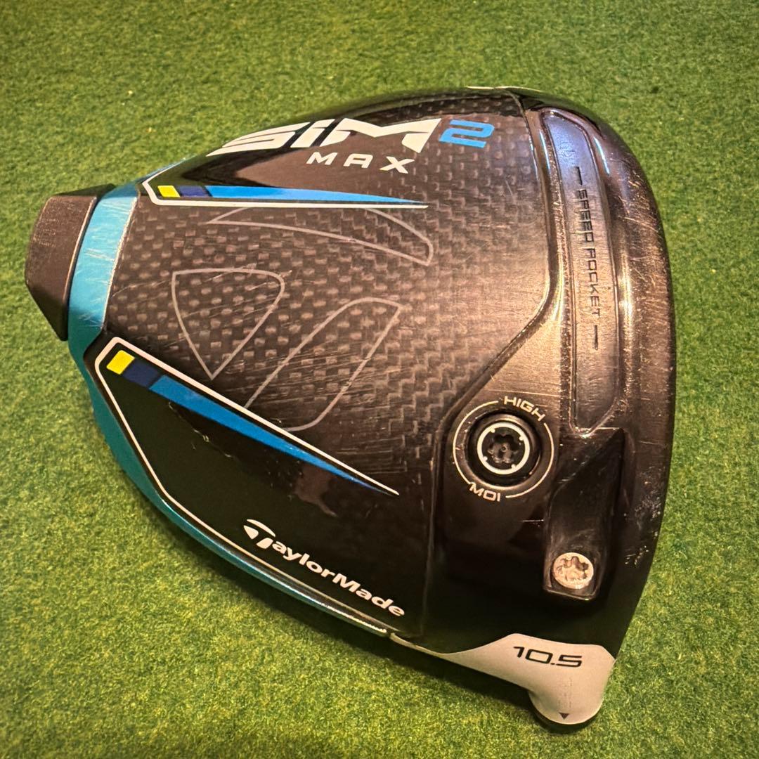 SIM2MAX 10.5° ドライバー ヘッドのみ ヘッドカバー付 - メルカリ
