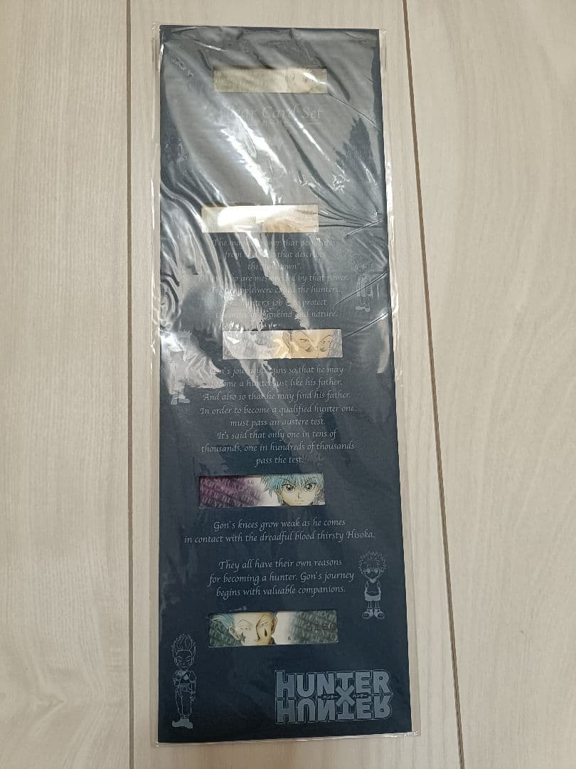 HUNTERXHUNTER　クリアカードセット グッズ-カード】HUNTER×HUNTER トレーディング Ani-Art clear label