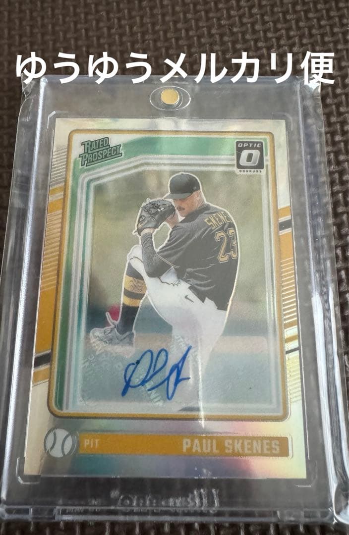 2024 MLB PaulSkenesポールスキーンズ 直筆サイン auto - メルカリ