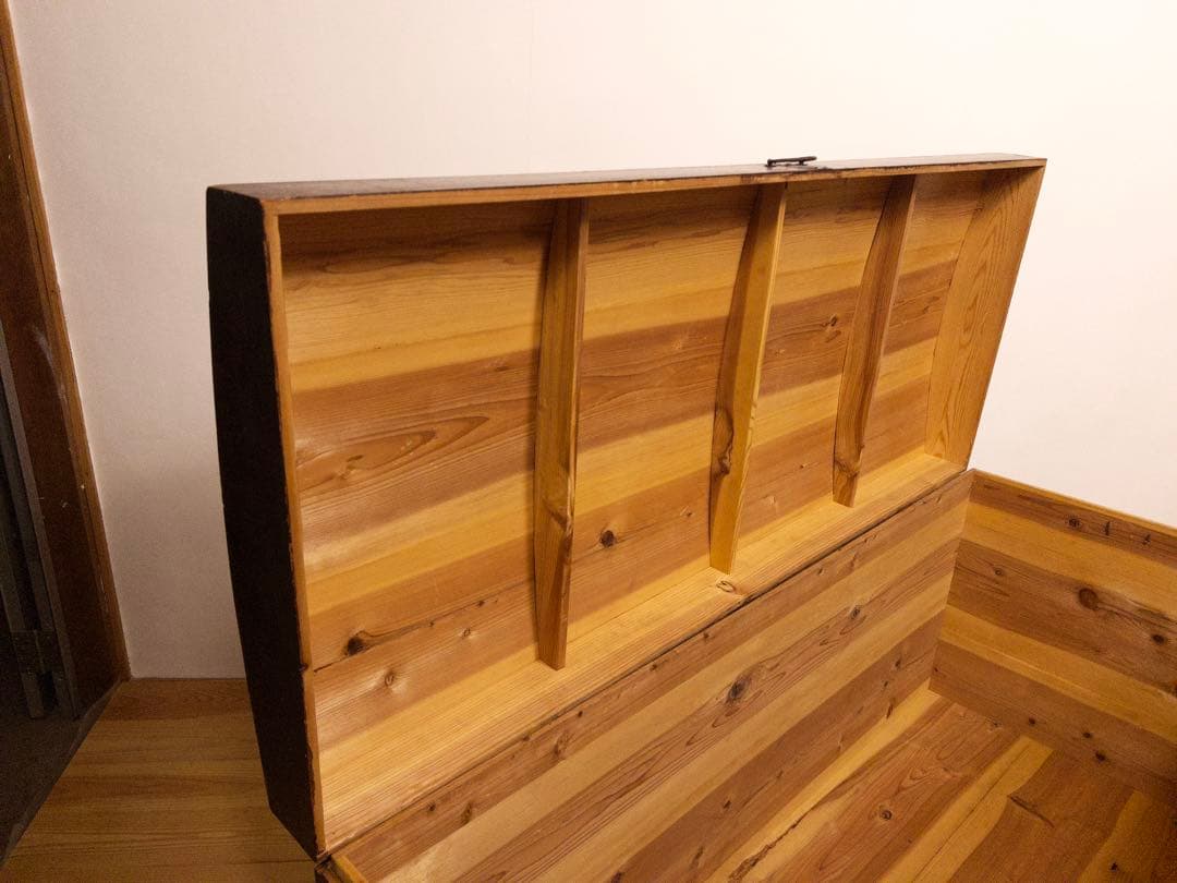 木箱 収納箱 大型 古道具 古家具 和家具 ビンテージ アンティーク