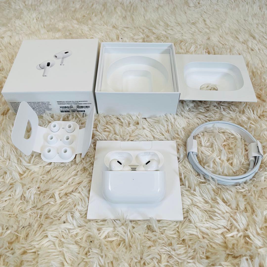 付属品未使用✨　Apple Airpods Pro (第2世代) ライトニング アップルAirPods Pro（第2世代）USB Type-C版レビュー。Lightning版と
