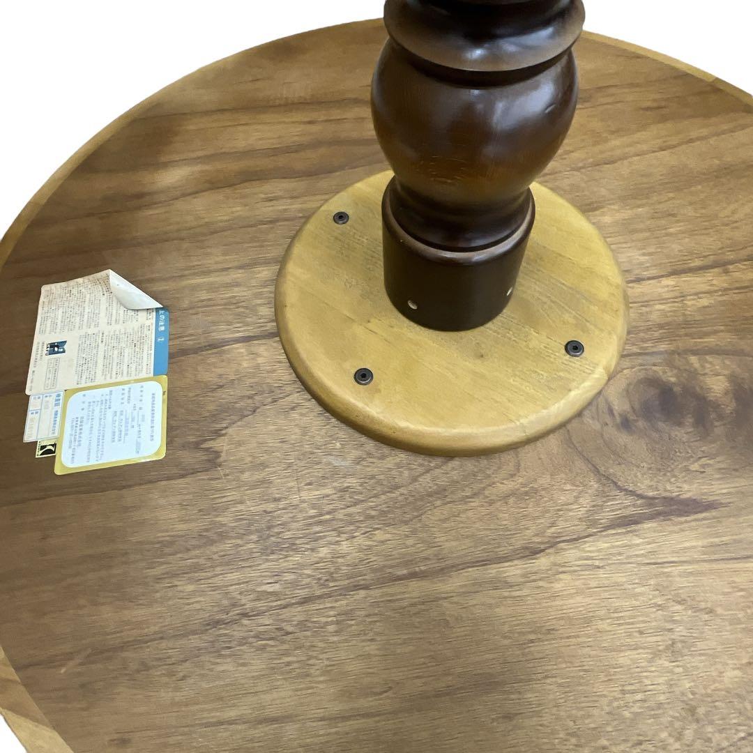 希少】飛騨産業 HIDA 穂高 円形ダイニングテーブル 105cm 国産 高級