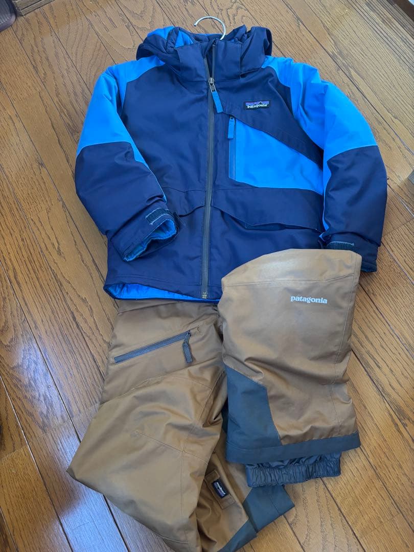お値下げ⭐︎patagonia 子ども用スノーボードウェア上下セット スキーウェア キッズ ジュニア 子供用 OCEAN PACIFIC オーシャン